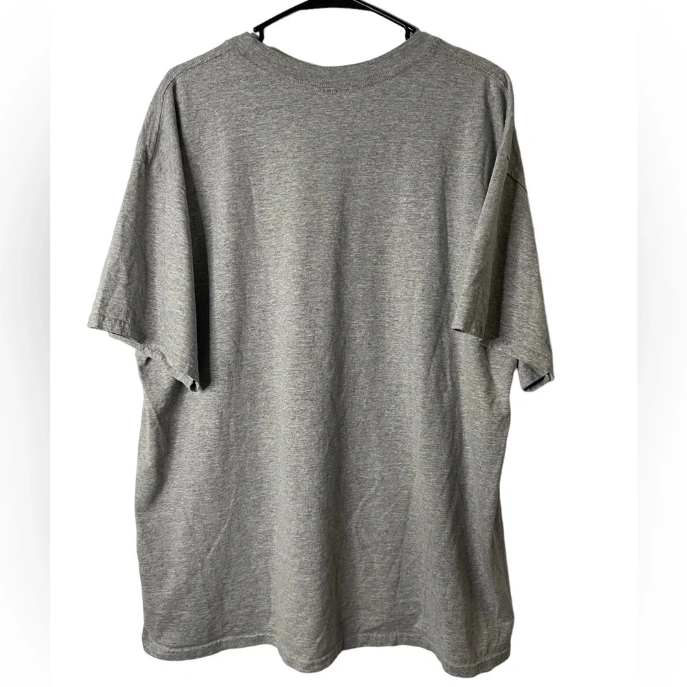 Nike Vintage Grey / White Tag Blue and Orange Flag with Nike Swoosh Spell Out XL - Picture 4 of 6